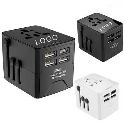 Universal International Travel Power Plugs Adapter