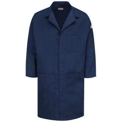 Bulwark Men's Concealed Snap Front Lab Coat - EXCEL FR® ComforTouch® - 6 Oz - KLL6
