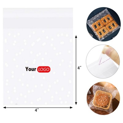 DottyBake Self-Seal Cookie Bags