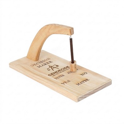 Magnetic Oak Wood Decision Maker Executive Desktop Pendulum