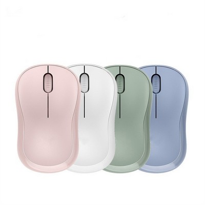 Silent Wireless Mouse, 2.4G Noiseless USB Mouse with Colorful Design for Laptop & Desktop