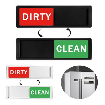 Dishwasher Magnet Clean Dirty Sign