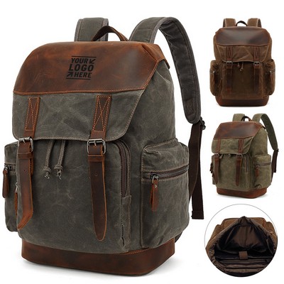 Classic Canvas Travel Backpack A2