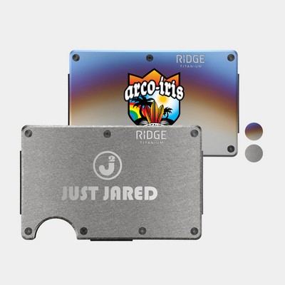 RIDGE® 2.0 Slim RFID Titanium Wallet