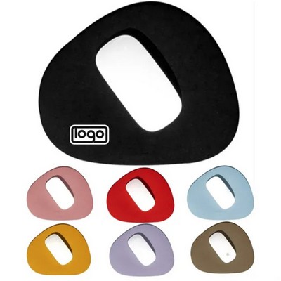 Non-slip Irregular Leather Gaming Mouse Pad