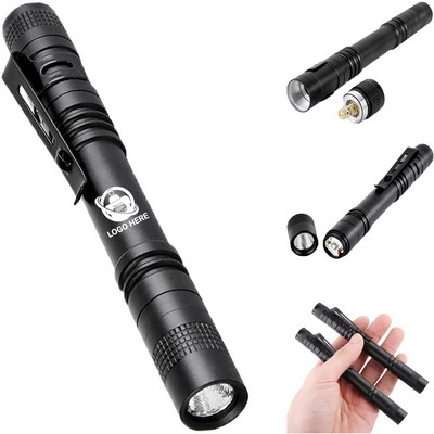 Tactical Pocket Light Pen with Clip for Outdoor Use