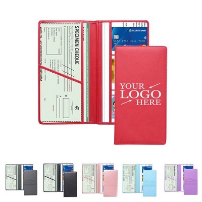 Premium PU Leather Car Insurance & Registration Holder