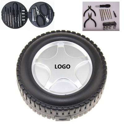 Tire-Shaped Combination Tool Set
