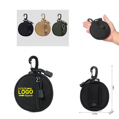 Outdoor Mini Zipper Key Pouch