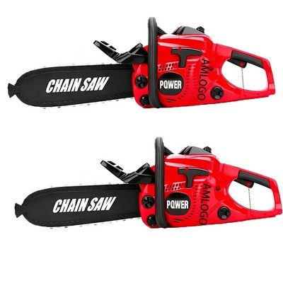 Electric toy chainsaw set