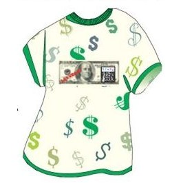 Las Vegas Bingo $100 Bill T-Shirt Mighty Mini Magnet