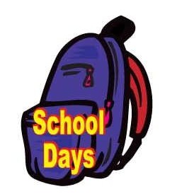 School Days Backpack Executive Magnet w/ Full Magnetic Back (8 Square Inch)