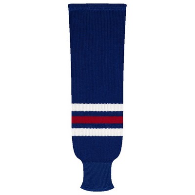 New York Pro Series Blue Away Socks w/White & Red Stripes