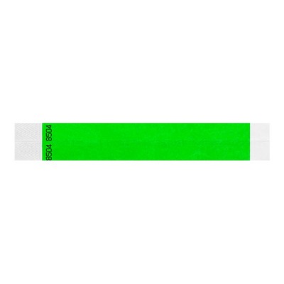 ¾" Tyvek® Duplicate Number In-Stock Wristbands