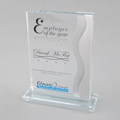 Prestige Aluminum 6 Award (6"x7 1/2"x2")