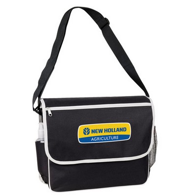 Contrast Messenger Bag