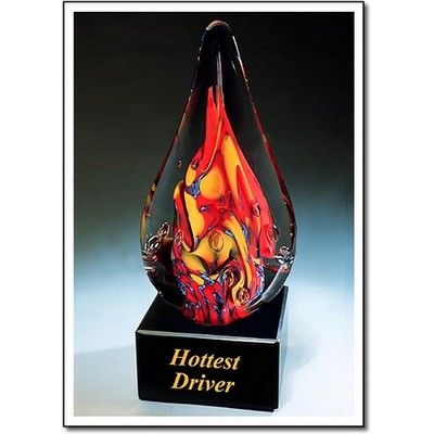 Hottest Driver Award w/o Marble Base (6"x13")