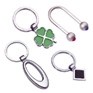 Stock Key Chain w/Cut Out Ellipse Fob