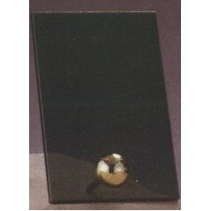 Smoked Glass Plaque Award w/Gold Tennis Accent & Gold Plastic Mounts (7"x9.5")