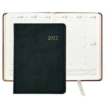 Brights Leather Desk Diary Datebook