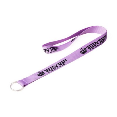 Flat Polyester Lanyards - 1" (8 Day Rush)