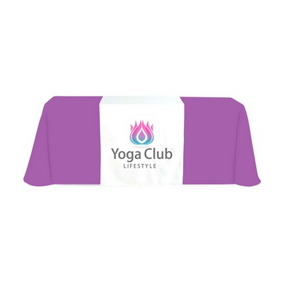 42''x88'' Standard Table Runner - 7 Oz. Polyester w Dye Sublimation Print