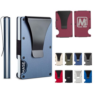 Aluminum RFID Blocking Card Wallet