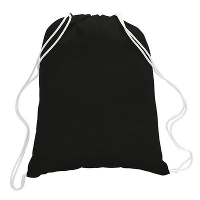 Q-Tees Large Cotton Economical Sport Pack Bag