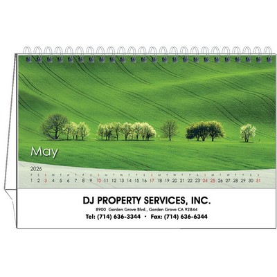 Reflections 2026 Desktop Calendar w/Flexible Easel