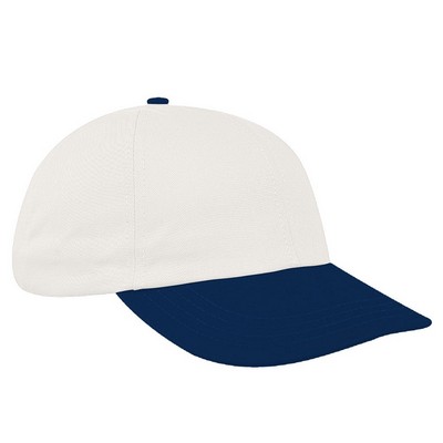 Two Tone Twill Slide Buckle Dad Cap