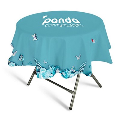 Dye Sublimated All Over 60" Round Table Cover
