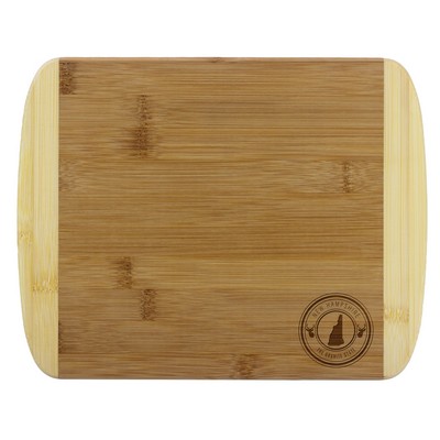 New Hampshire State Stamp 2-Tone 11" Cutting Board