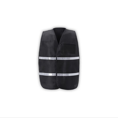 Enhanced Visibility Incident Command Vest, Black