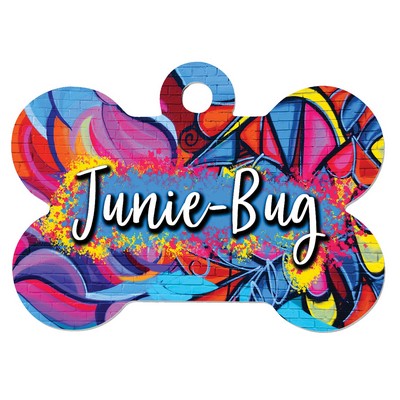 Gloss Aluminum Pet Tag