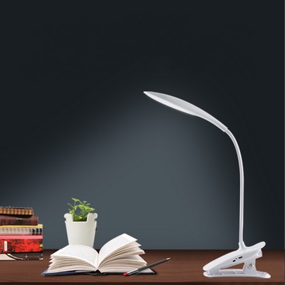 Rechargeable LED Raindrop Clamp Table Lamp With Touch Control
