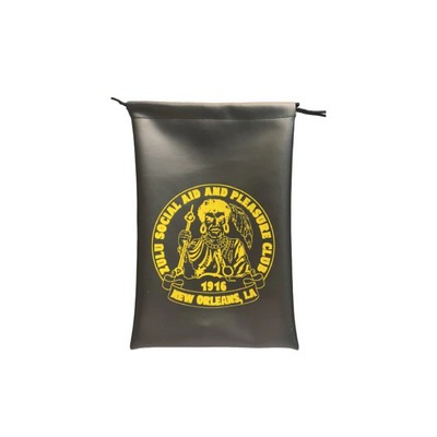 PU Leather Drawstring Pouch (4.33" x 5.91")