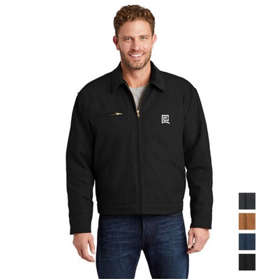 CornerStone® Duck Cloth Work Embroidered Jacket