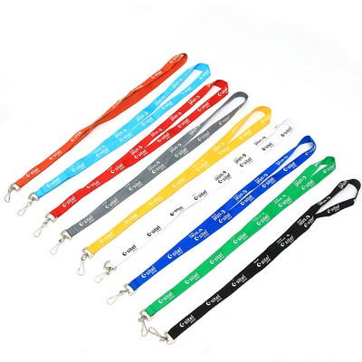 3/4" Athletics Lanyard with J Hook Swivel