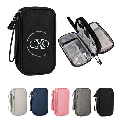 Double Layers Portable Cable Organizer