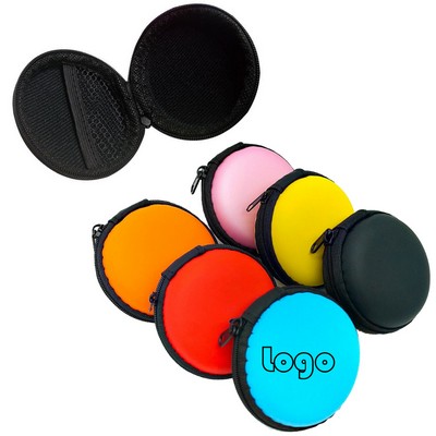 Compact EVA Ear Bud Travel Case