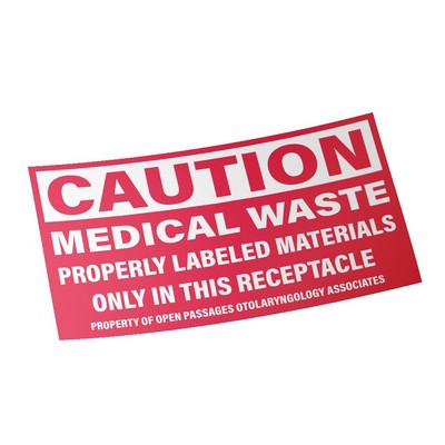 Tuf-Cal™ Clear Polyester Overlaminated Decal (18 to 28 Square Inch)