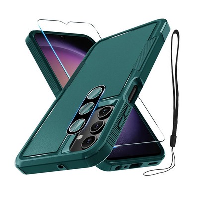 iBank ® Shockproof Case compatible with Galaxy A14/A15/A16/S25/S24/S23 + Screen Protector