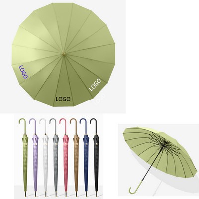 Premium Auto Open Umbrellas with Long Hand Straight