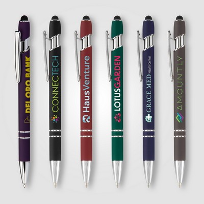 Ellipse Softy Gel Pen w/Stylus - Full-Color Inkjet