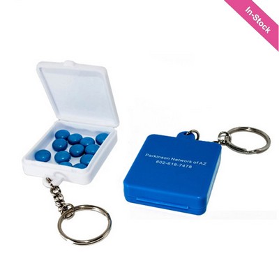 Pocket Pill Case Keychain