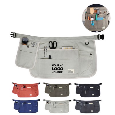 Waist Apron Adjustable Hair Tool Organizer