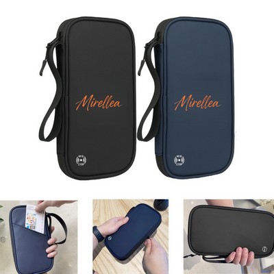 Travel Passport Wallet Ticket Document Holder