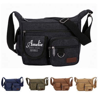 Canvas Satchel Bag