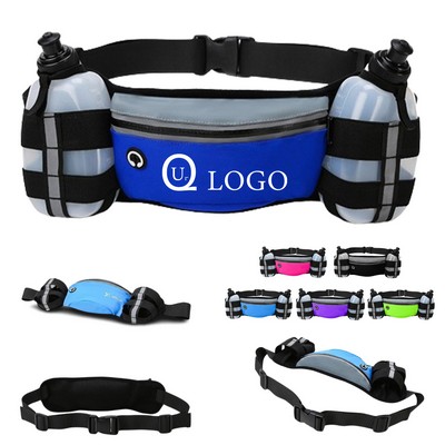 Running Waist Pack w/ 2 Bottle Holders