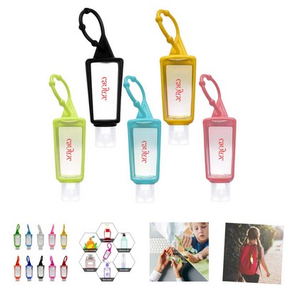 Travel Dispenser Bottle with Silicone Holder (Empty Bottle Only)